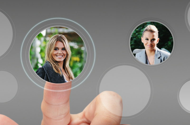 Hand Selecting Gmail Icon Photo