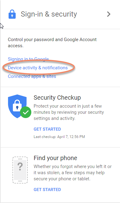 How to sign out or remove your Google account remotely from devices