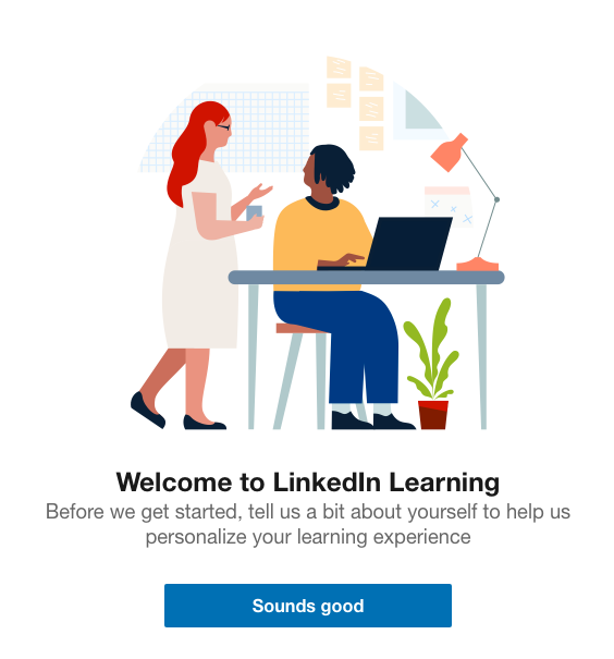 How to create a separate LinkedIn Learning account