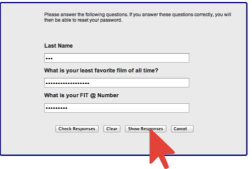 Answered Password Security Questions Answered Password Security Questions