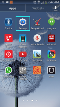 Android Settings Android Settings