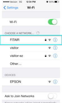 iPhone Choose FITAIR iPhone Choose FITAIR
