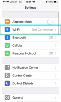 iPhone WiFi Not Connected iPhone WiFi Not Connected