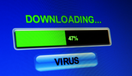 Download Status Bar at 47% for Virus