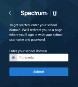 FIT Domain Entered in to SpectrumU