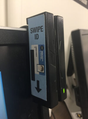 Swipe ID Instructions on Print Release Station Swipe ID Instructions on Print Release Station
