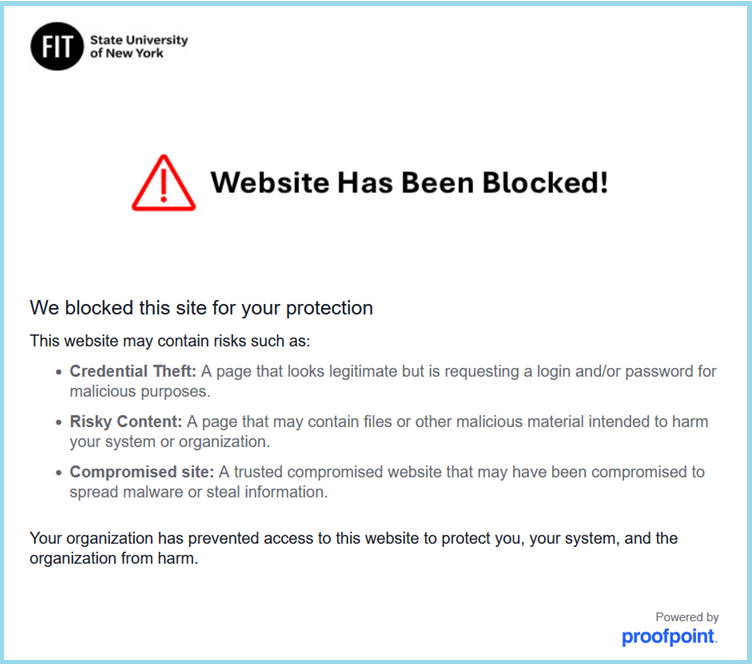 This website has been blocked